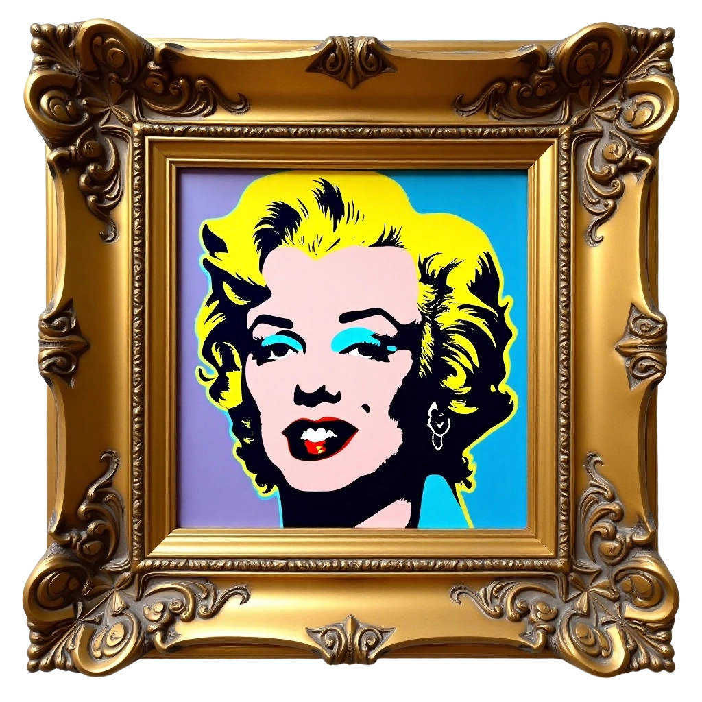 Golden Frame Icon